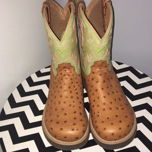 Ostrich skin Twisted X Boots